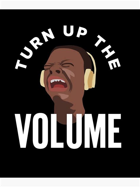turn up the volume template